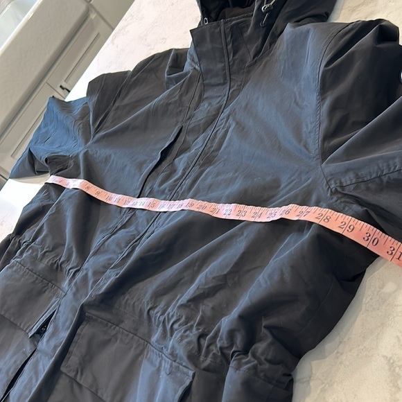 Lands' End Plus Squall Waterproof Insulated Parka Black Jacket Coat XXL Tall - Picture 17 of 17